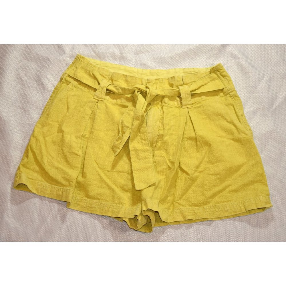 Free People Yellow Shorts  size 12